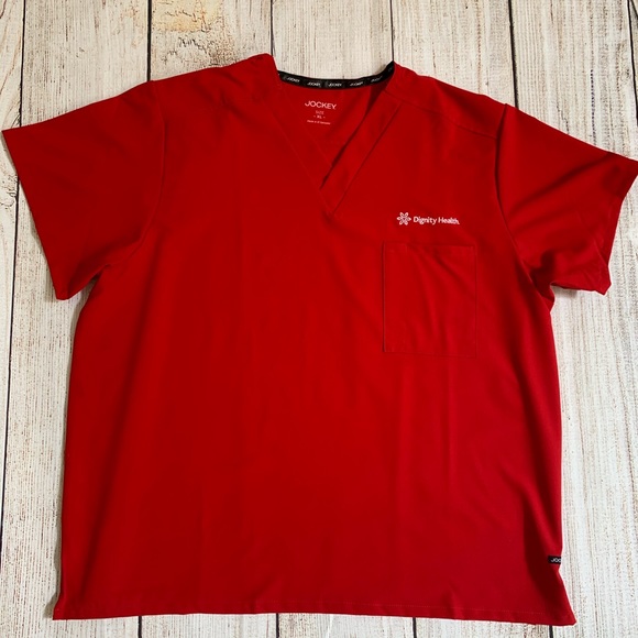 Medical Scrub Jockey Unisex Tri-Blend Top - Picture 8 of 8